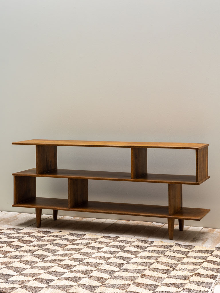 Low bookcase Zig Zag - 5