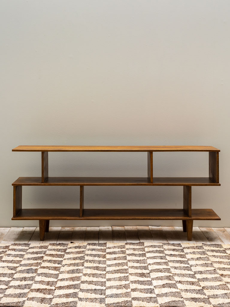 Low bookcase Zig Zag - 4