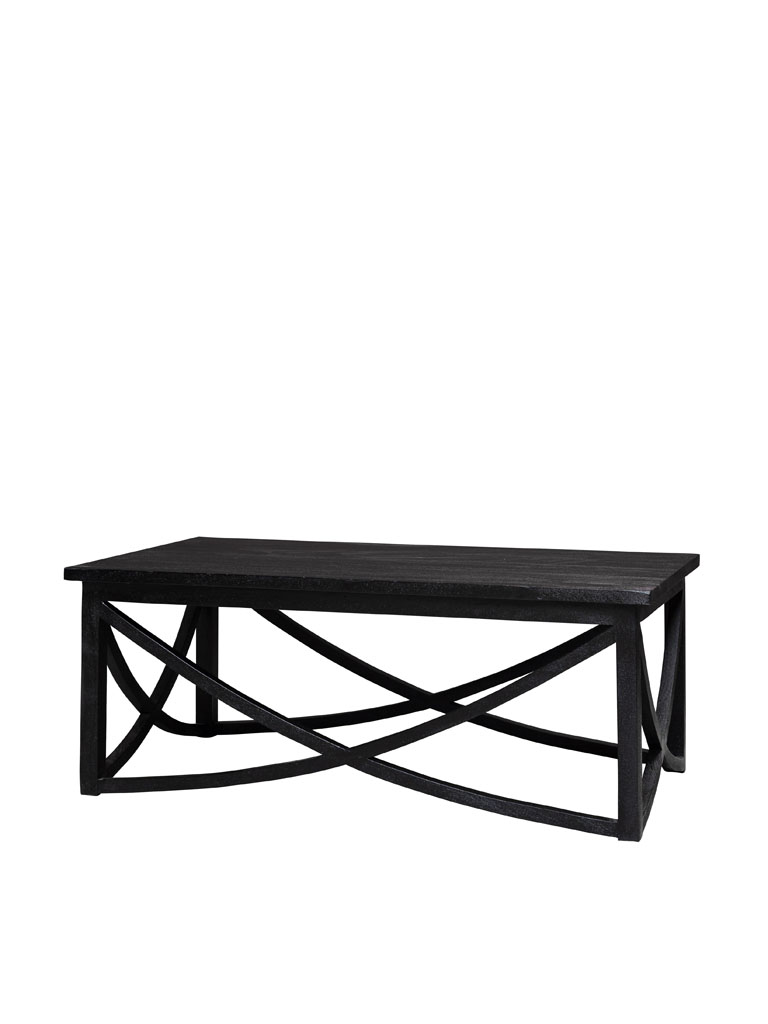 Black coffee table Ursula - 4