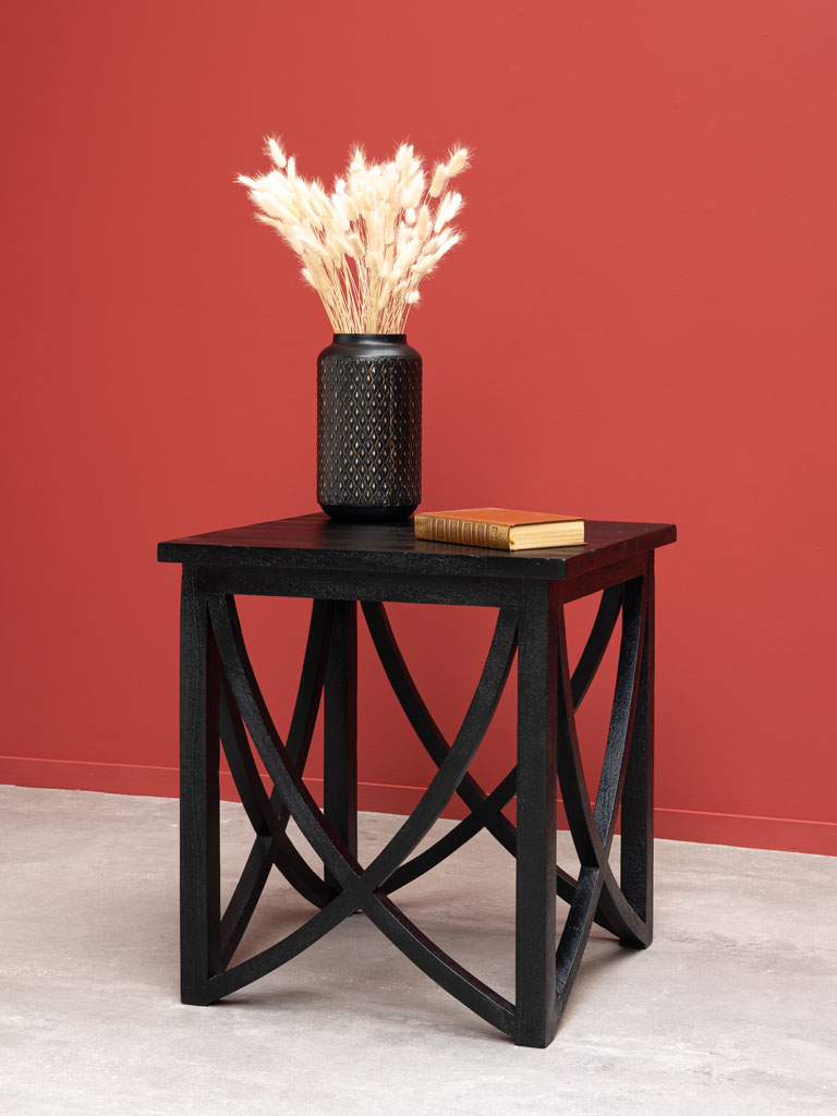 Black side table Ursula - 4