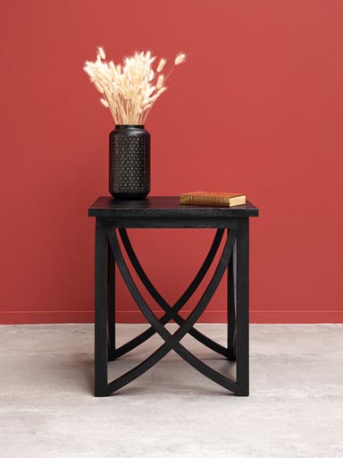 Black side table Ursula