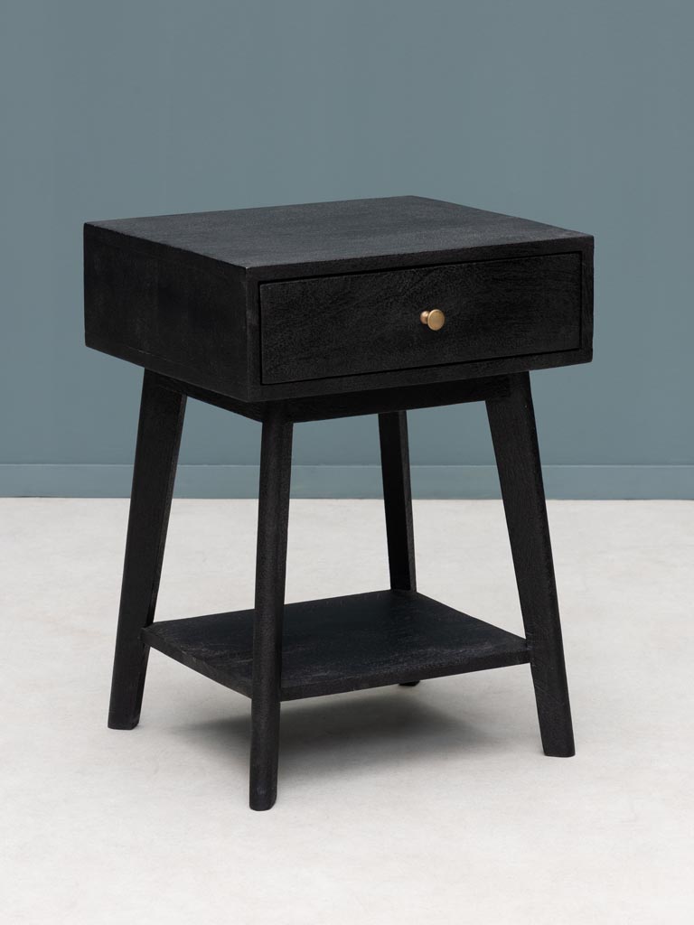 Bedside table black Onyx - 4