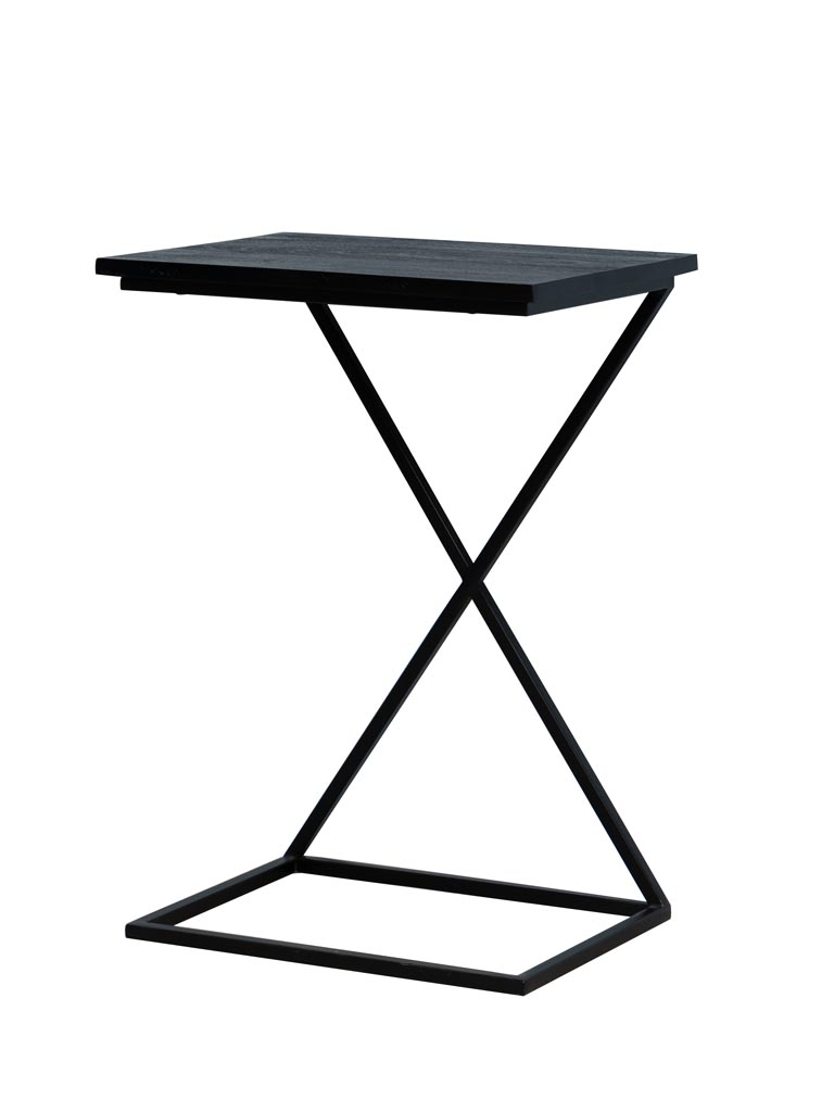 Small laptop table with X feet - 4