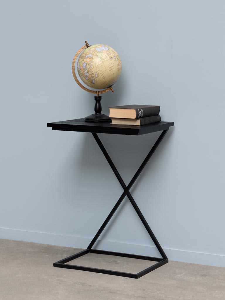 Small laptop table with X feet - 5
