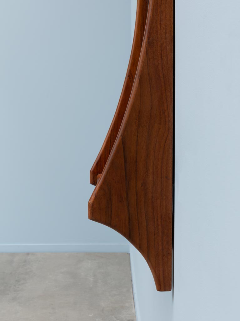 Mirror Fergie with shelf & 3 hooks - 6