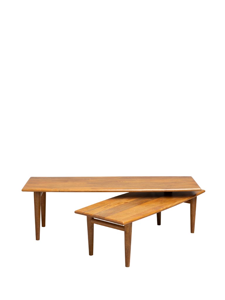 Table basse gigogne pivotante Roxette - 4