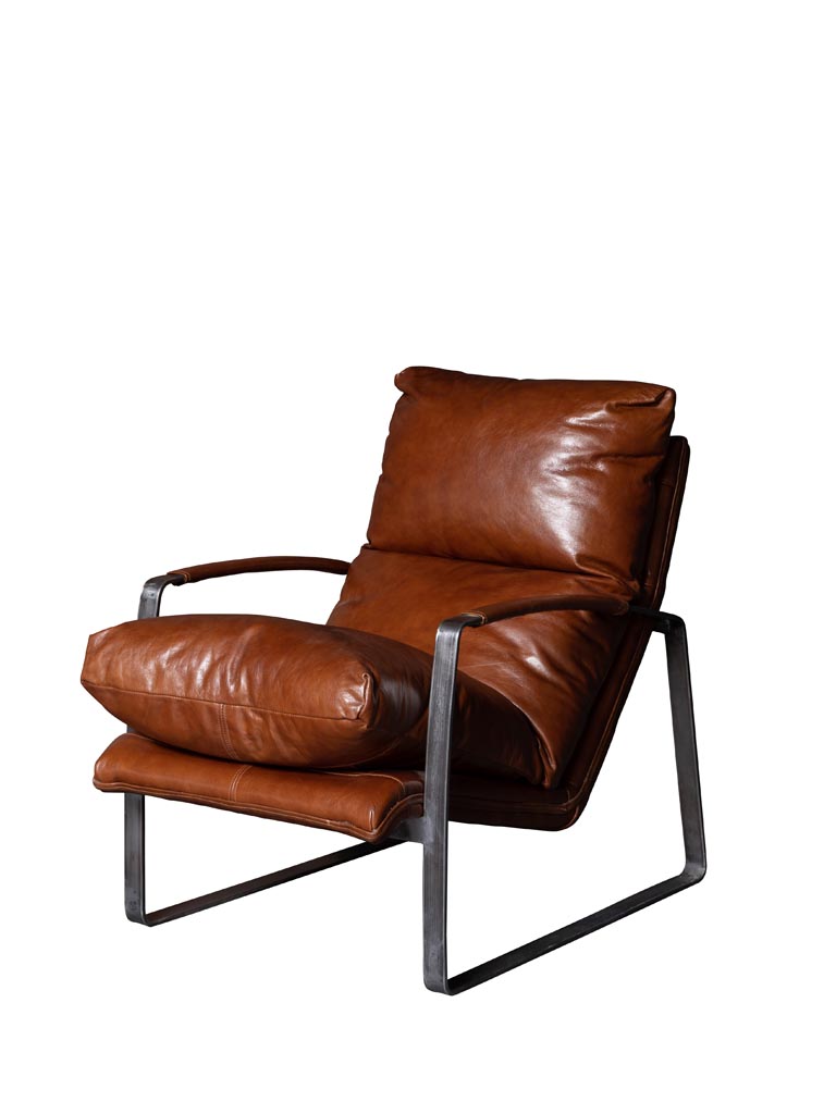 Fauteuil brun Homy - 2