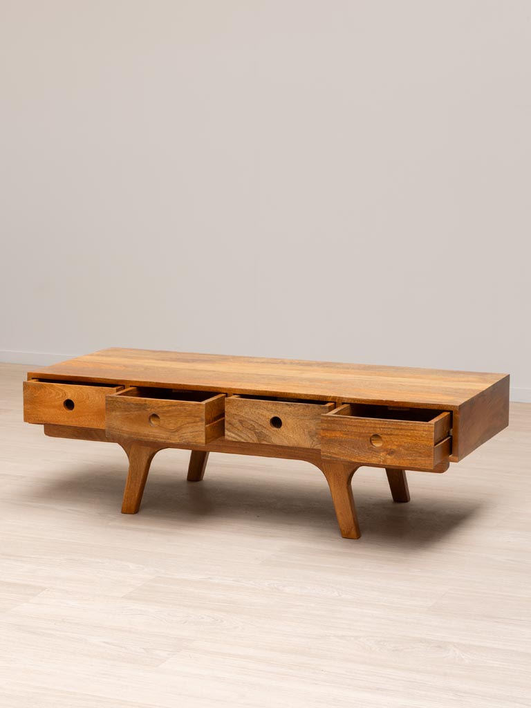 Coffee table 4 drawers Aramis - 5