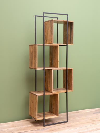 Shelf Rubik light-colored wood