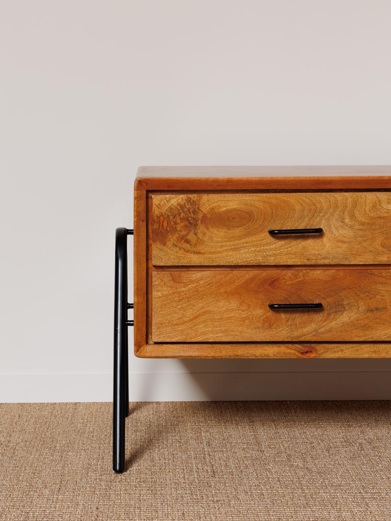 Low sideboard 6 drawers Chapman - 5