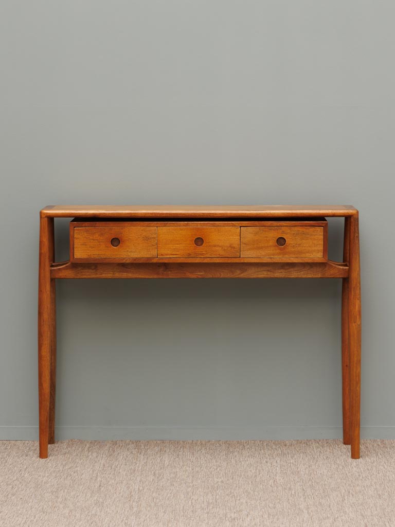 Console 3 tiroir Arthus - 1
