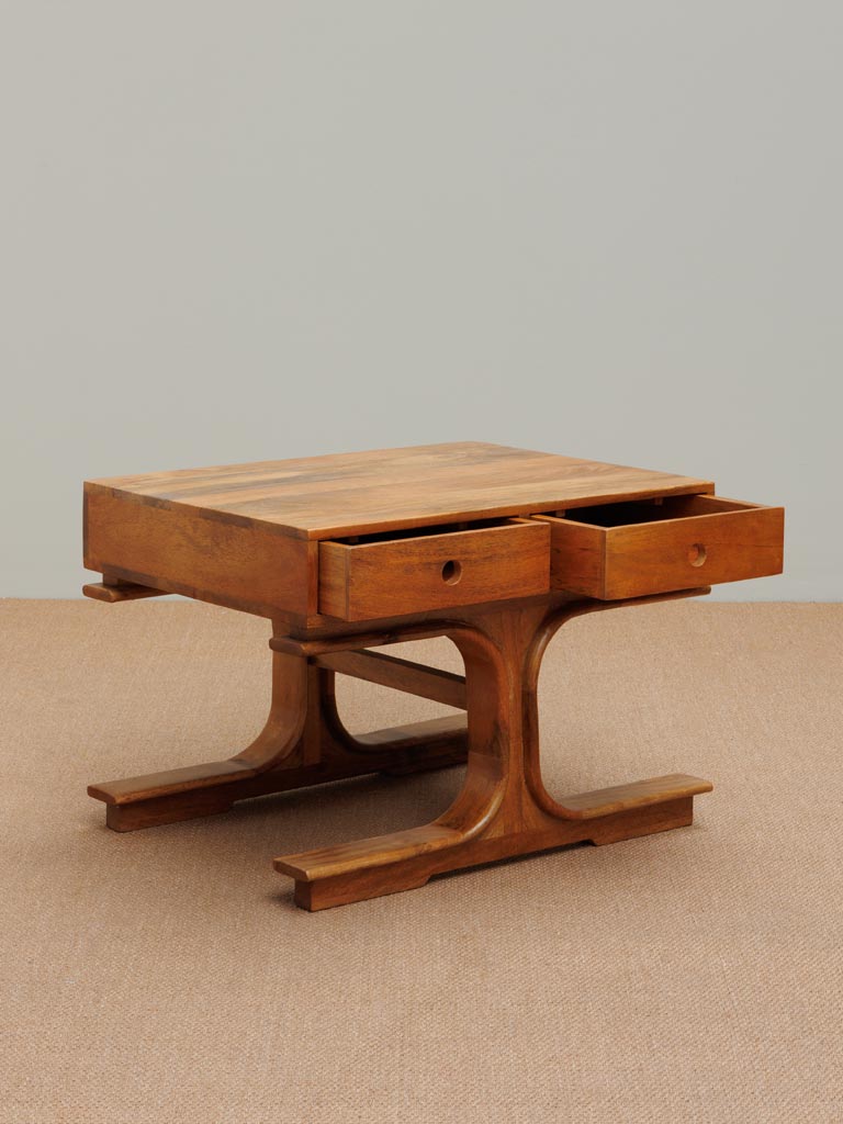 Side table 2 drawers Berliner - 5