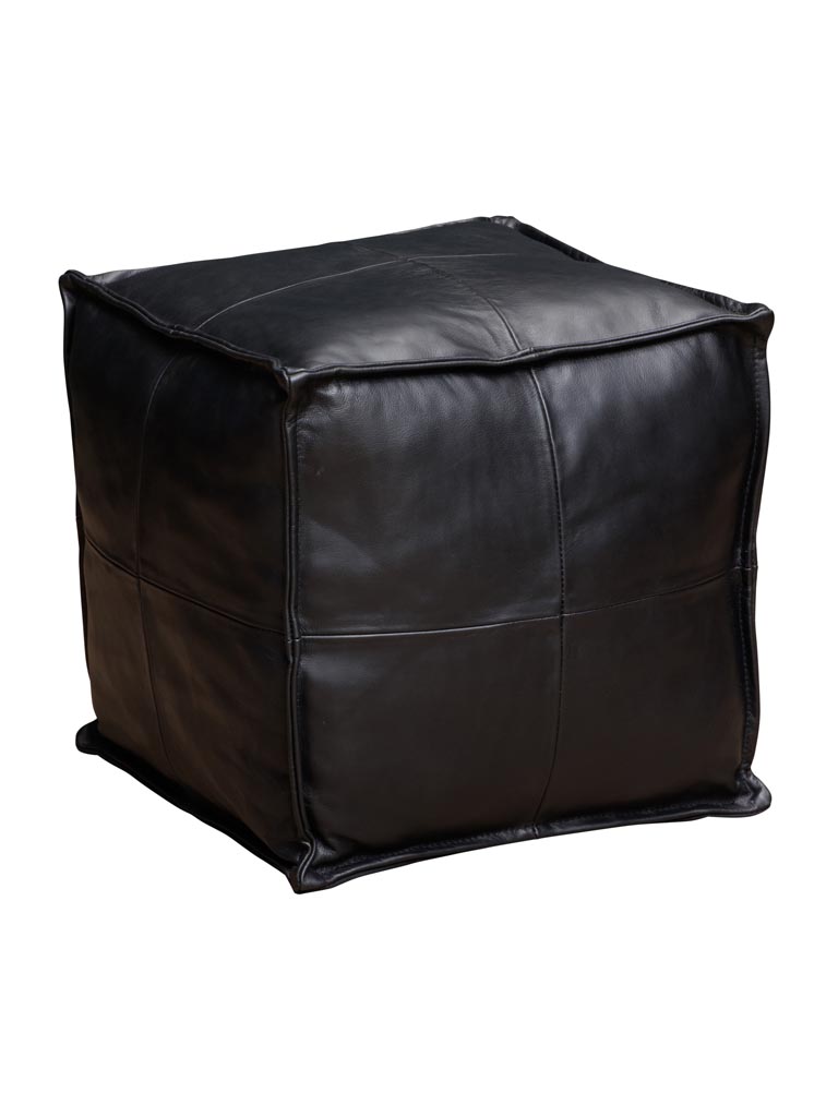 Black footstool Marceau - 2