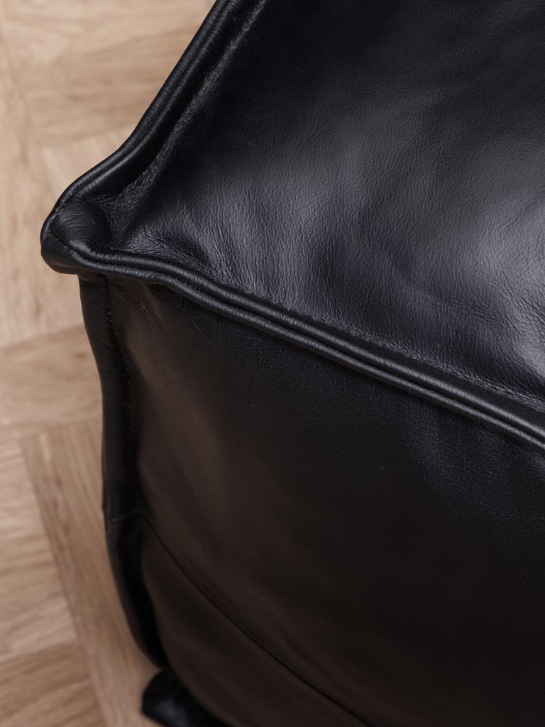 Black footstool Marceau - 4