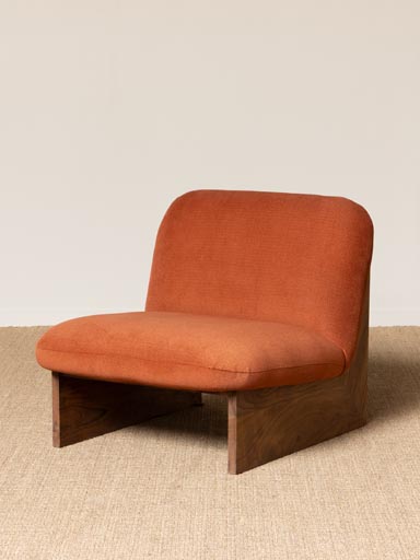 Orange armchair Trentino