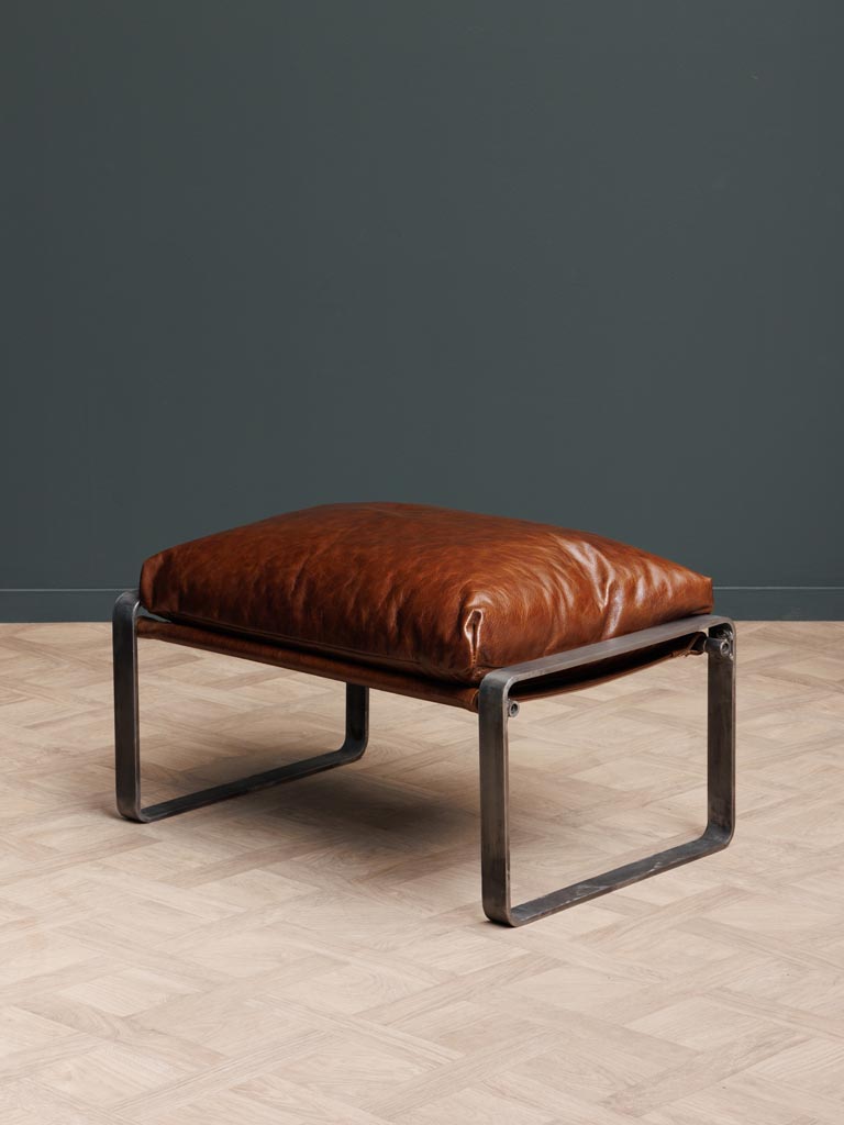 Repose pied marron Homy - 1