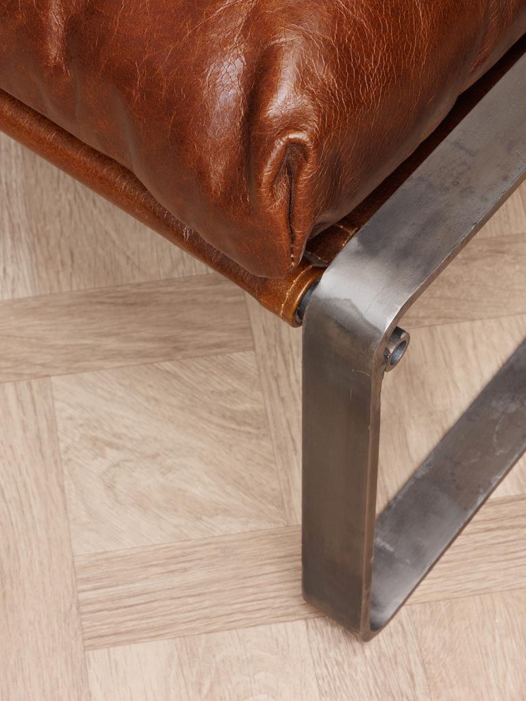 Repose pied marron Homy - 5