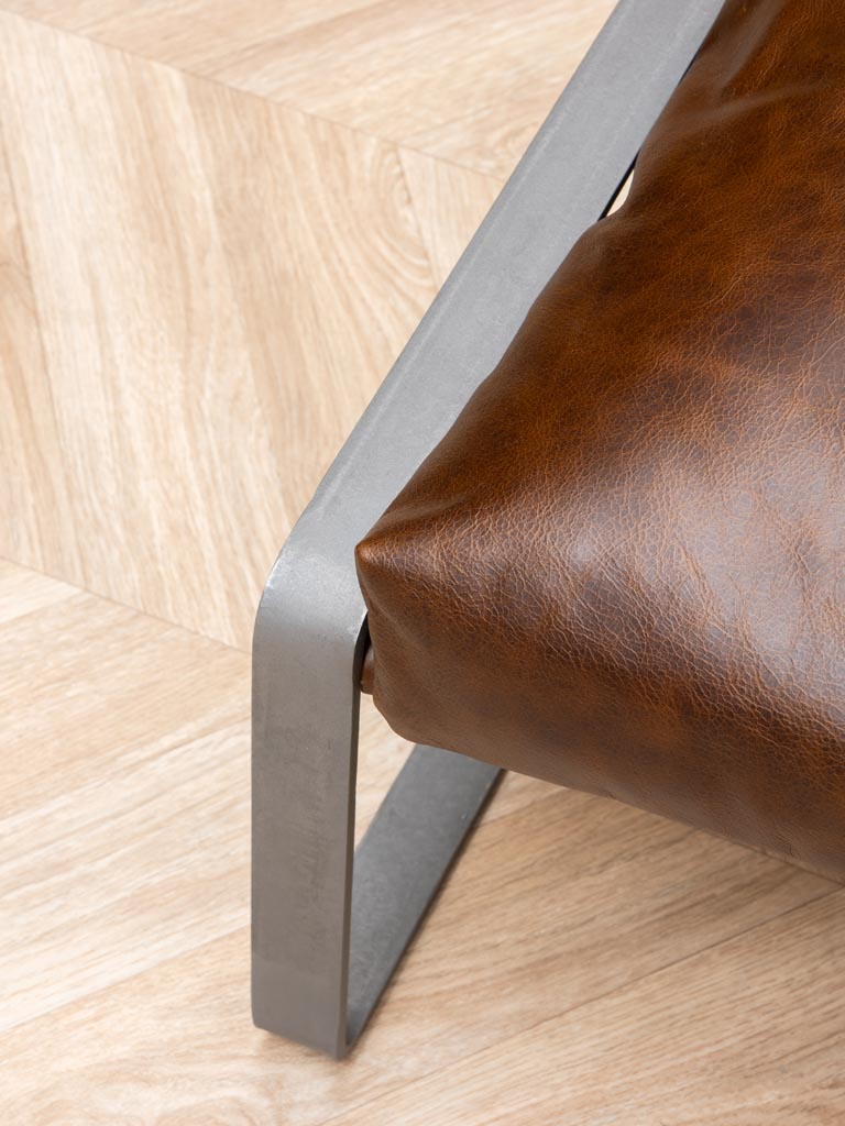 Repose pied marron Homy - 6
