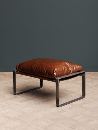 Brown footstool Homy