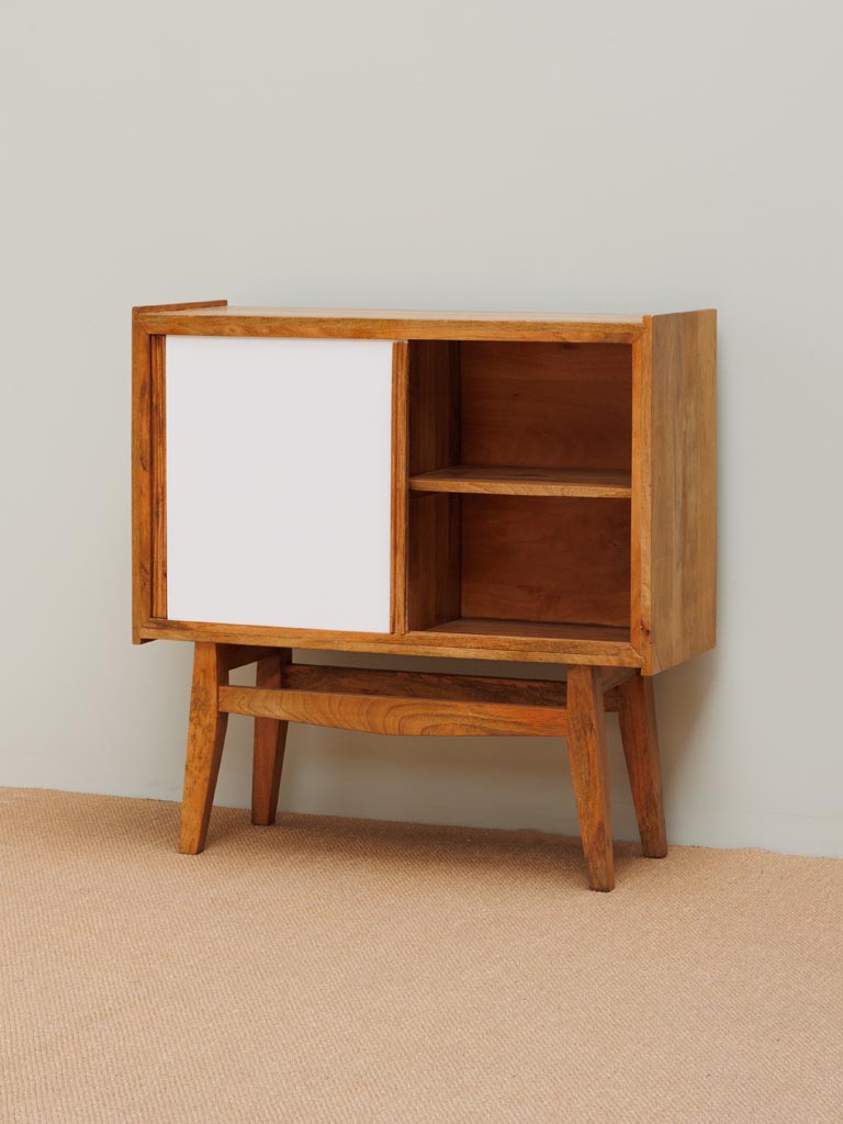 Small sideboad 2 sliding doors Ormica - 5
