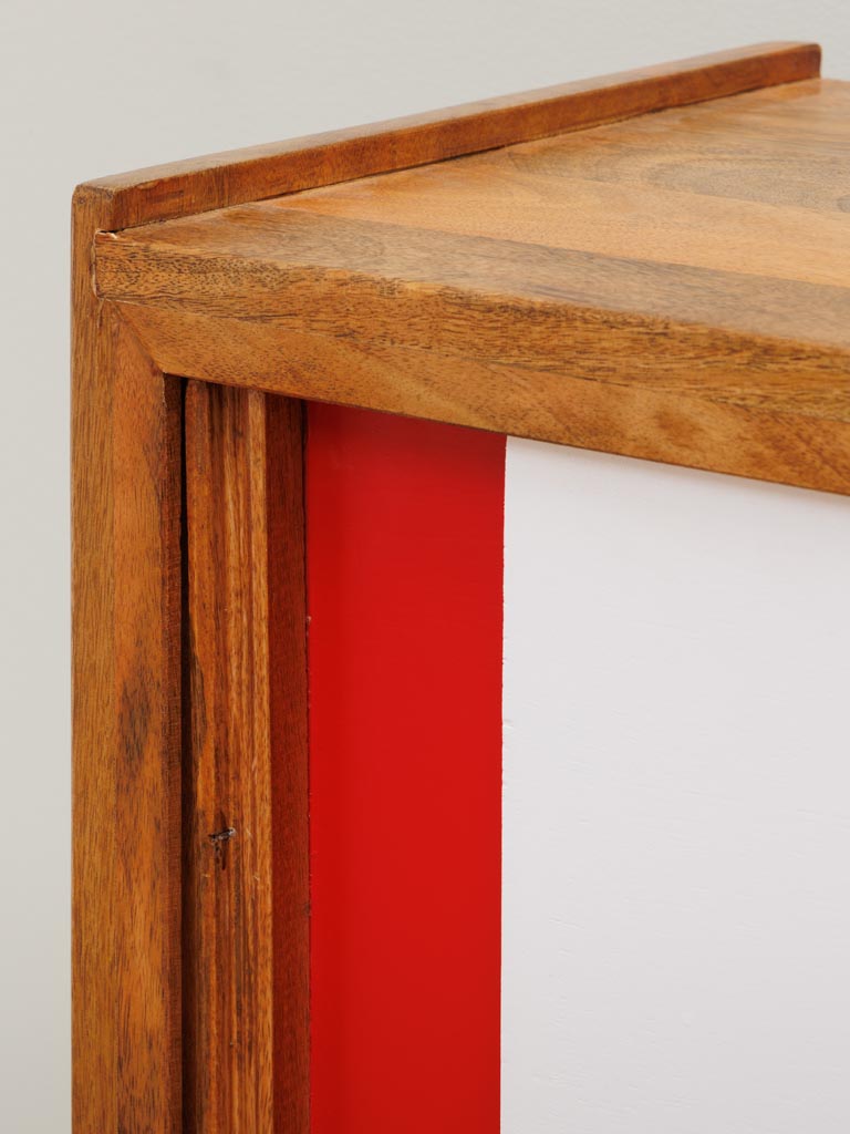 Small sideboad 2 sliding doors Ormica - 6