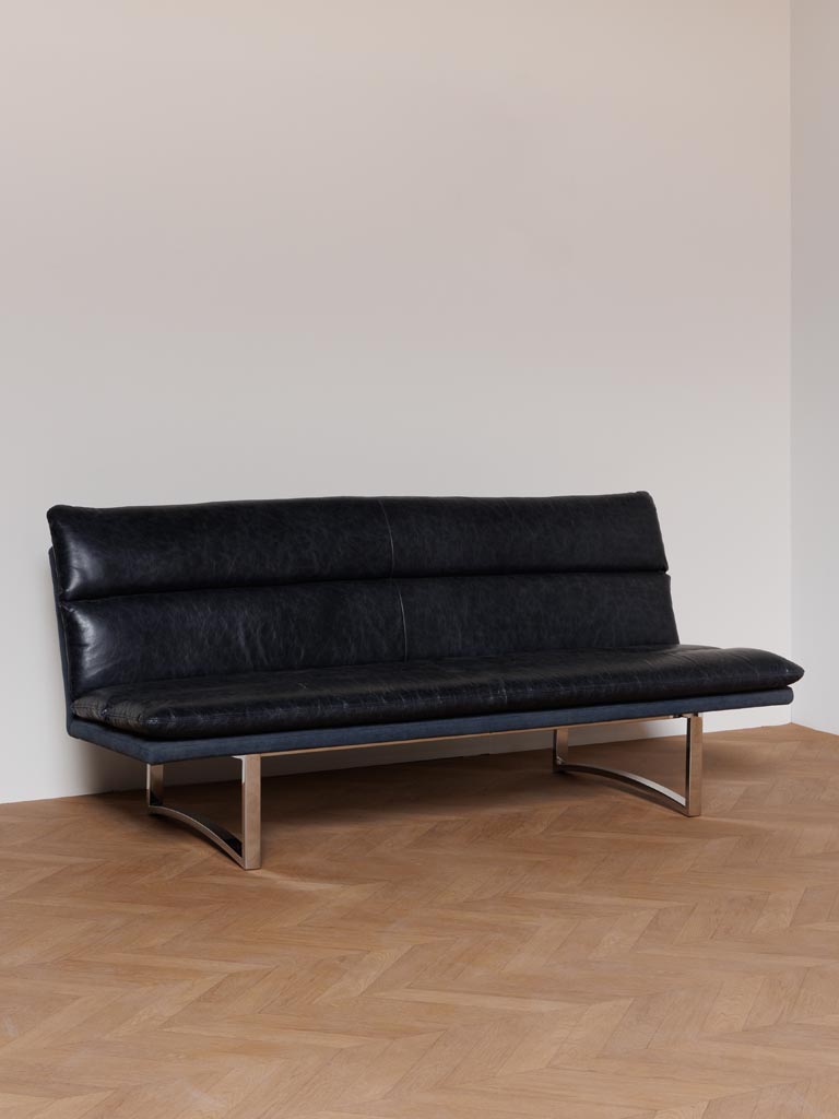 Petrol dark blue sofa Caspien - 3