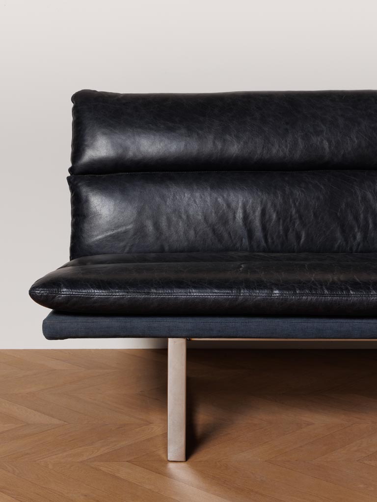 Petrol dark blue sofa Caspien - 4