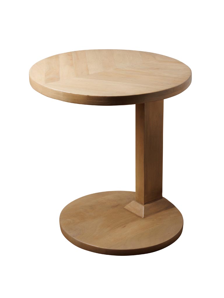 Side table parquet top - 2