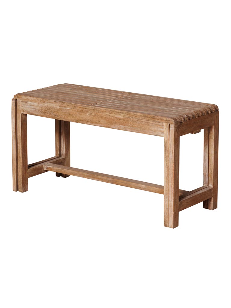 Lightwood extendable bench 88-148 cm - 4