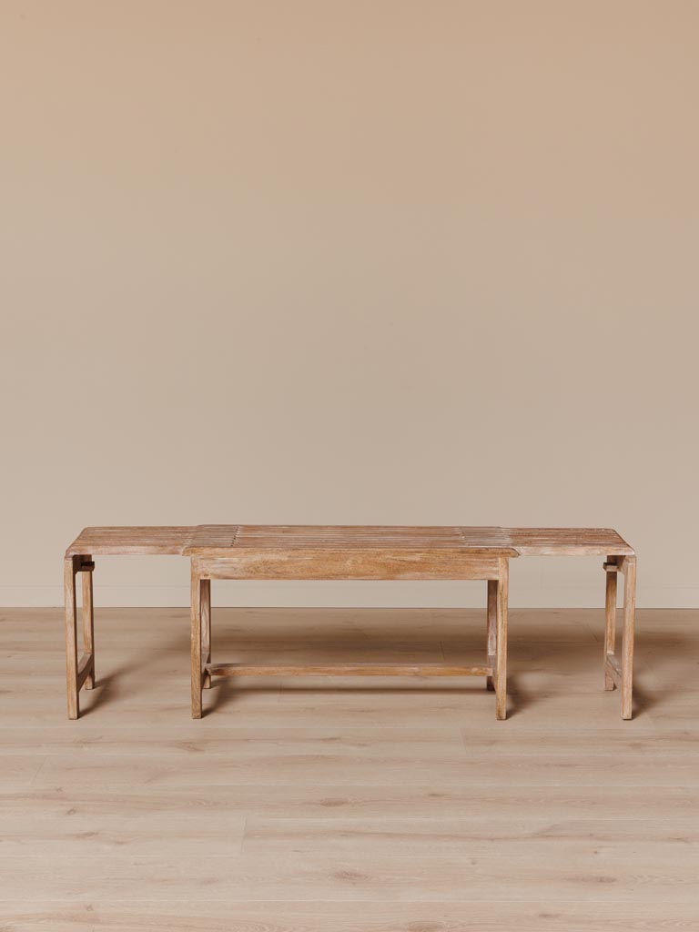 Lightwood extendable bench 88-148 cm - 6