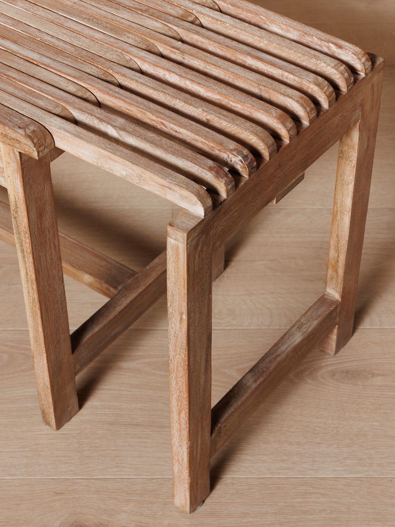 Lightwood extendable bench 88-148 cm - 8