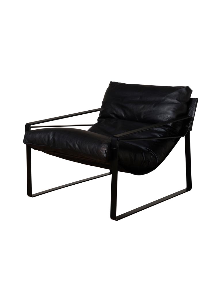 Fauteuil noir Gabor - 2