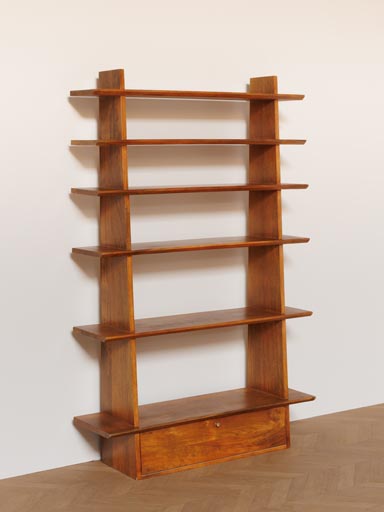 Shelf 1 drawer Mansart