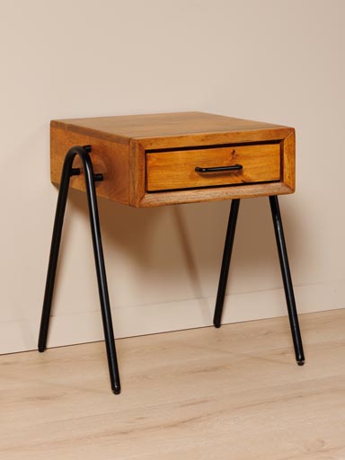 Bedside table 1 drawer Chapman