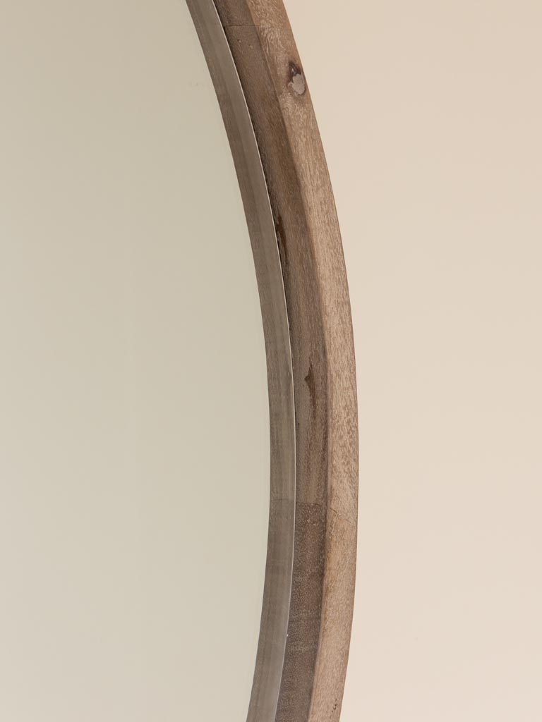 Grand miroir rond biseauté Sobre - 5