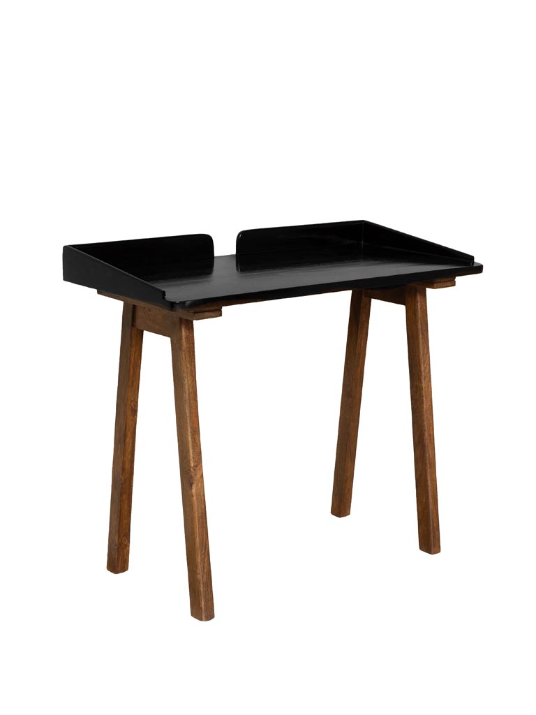 Bureau Beckett top laqué noir - 2