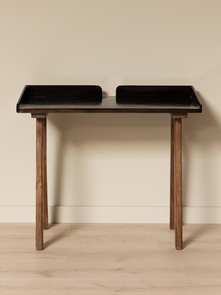Bureau Beckett top laqué noir - 3