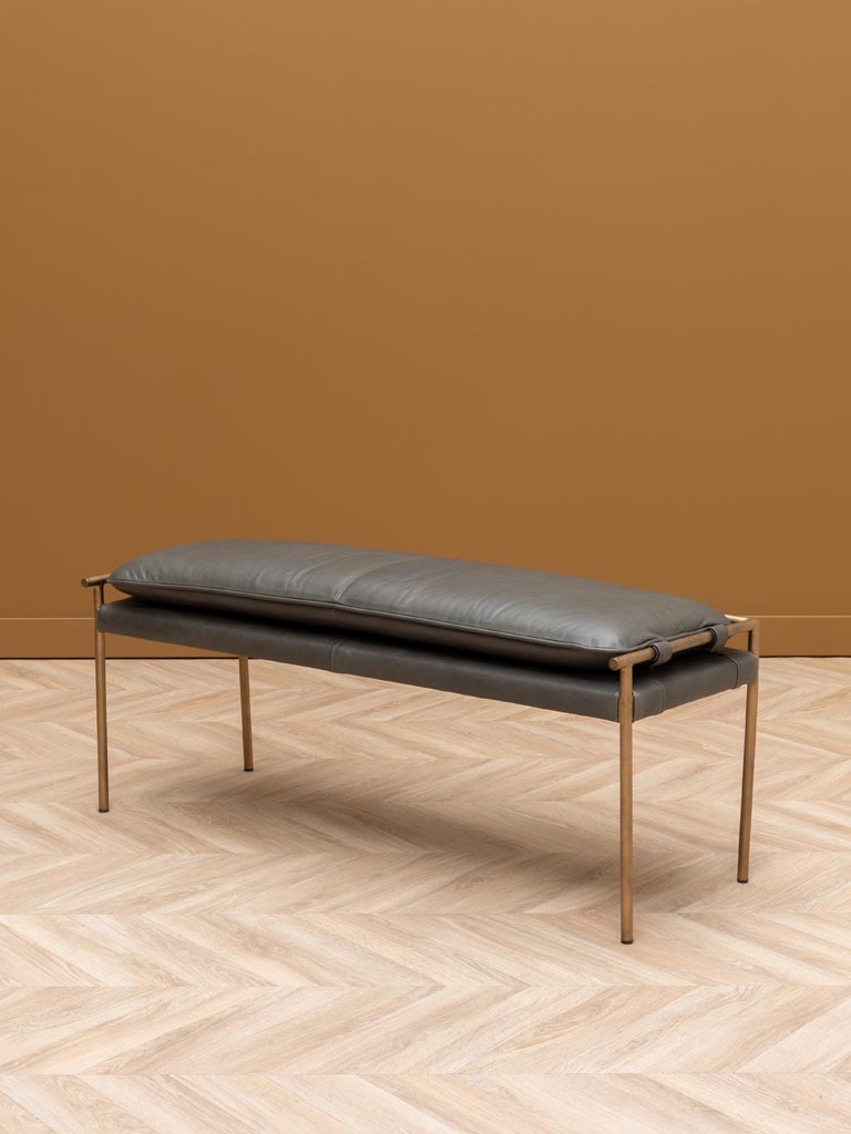 Banc structure métal fin Entry - 1