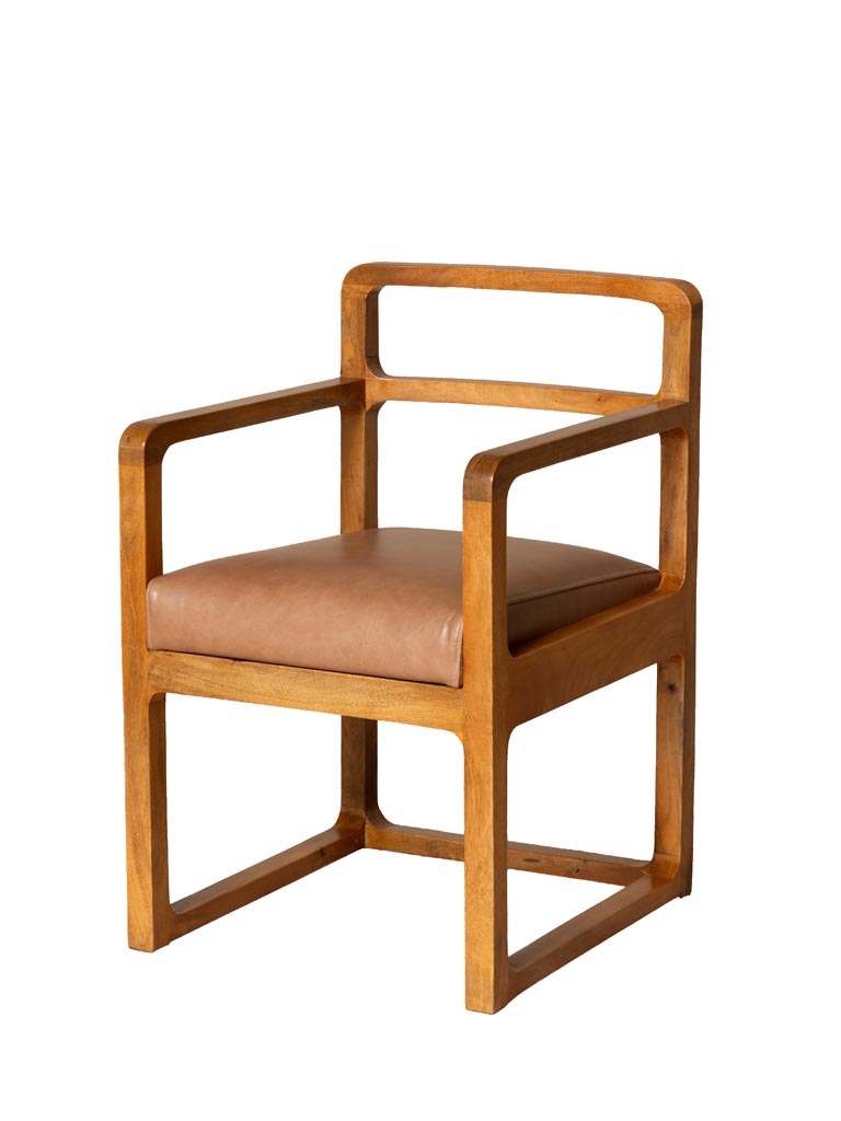 Chaise cuir Kalua - 2
