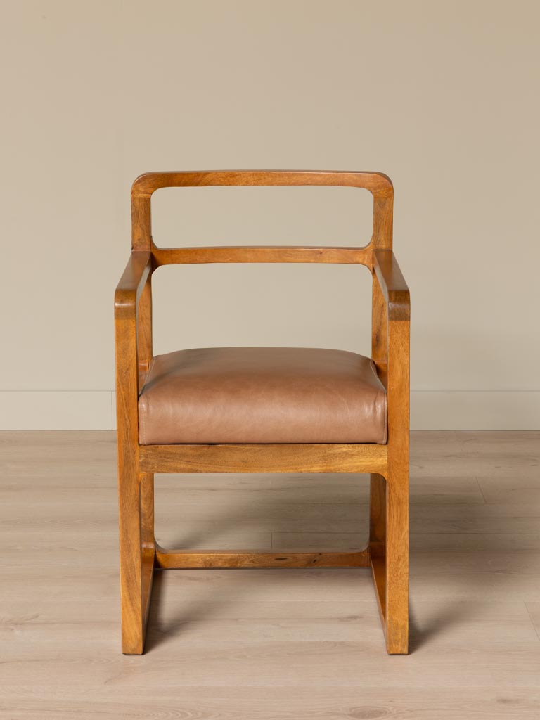 Chaise cuir Kalua - 5