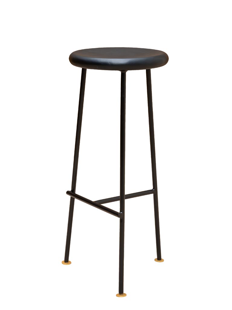 Tabouret de bar bleu foncé Motta - 2