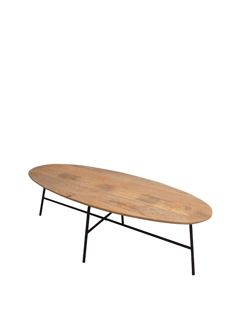 Table basse ovale Alban - 2
