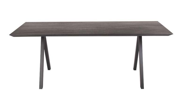 °Table dark mango wood Vecteur - 2