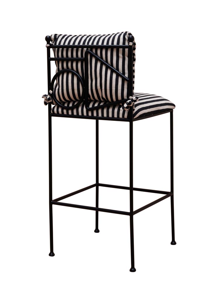 Bar chair geometrical back Springs - 3