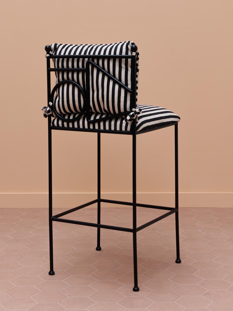 Bar chair geometrical back Springs - 1