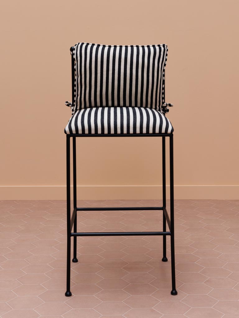 Bar chair geometrical back Springs - 4