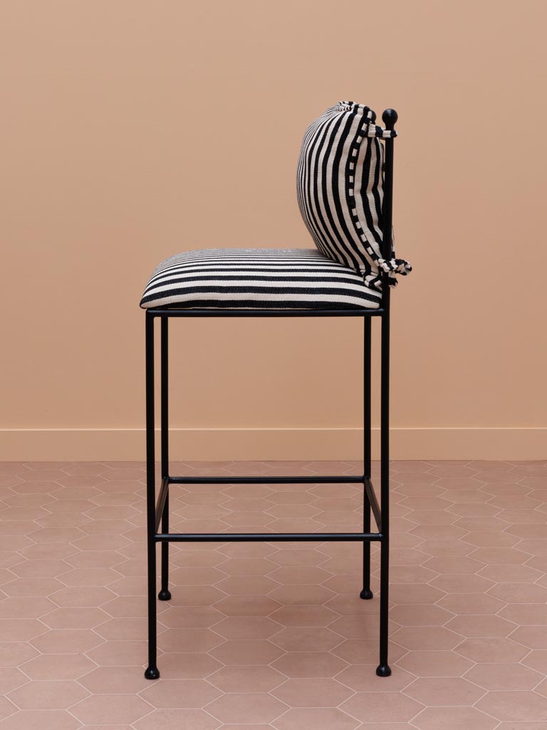 Bar chair geometrical back Springs - 6
