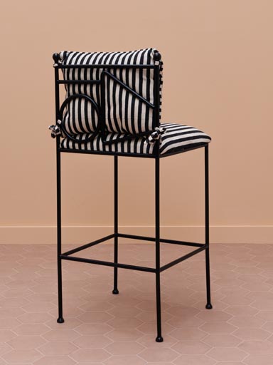 Bar chair geometrical back Springs