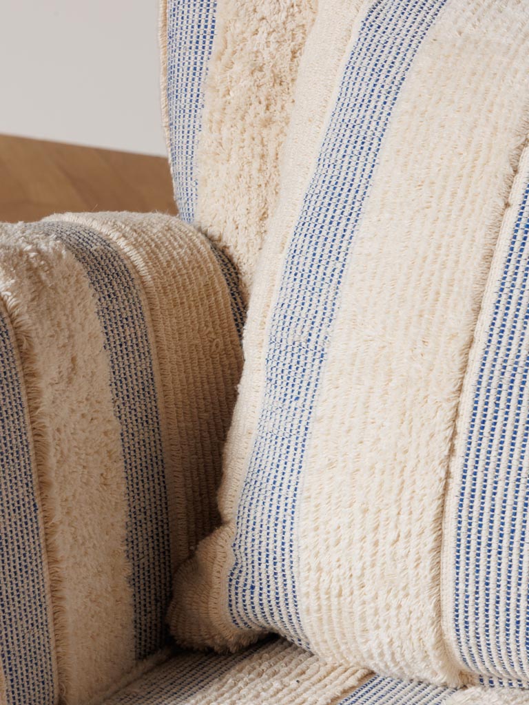 Striped armchair Harina - 3