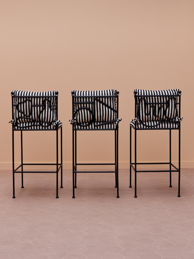 Bar chair abstract back Springs - 7